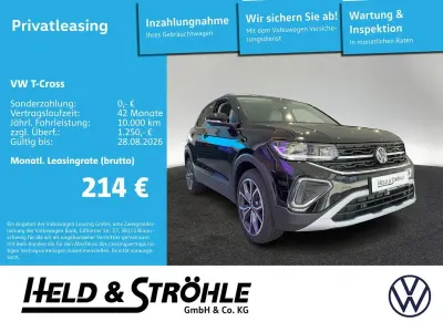 Neu VW T-Cross Style 116 PS (85 kW) 2026 Schwarz SUV
