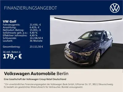 Gebraucht VW Golf VIII Style 150 PS (110 kW) 2024 Blau Limousine