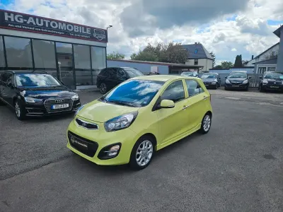 Gebraucht Kia Picanto Spirit 86 PS (63 kW) 2014 Grün Kleinwagen