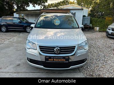Gebraucht VW Touran Trendline 105 PS (77 kW) 2008 Schwarz Van / Kleinbus
