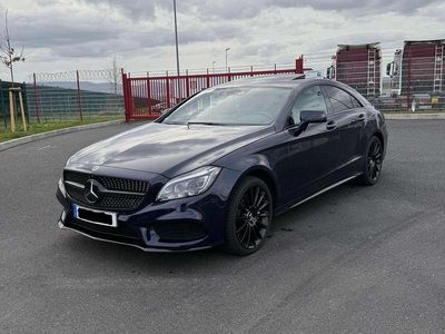Usata Mercedes CLS400 333 CV (244 kW) 2016 Blu Coupé