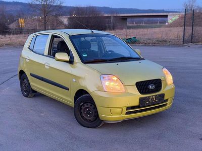Gebraucht Kia Picanto LX 65 PS (47 kW) 2005 Gelb Kleinwagen