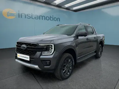 Ny Ford Ranger 205 HK (150 kW) 2025 Sort Pickup / Ladvogn