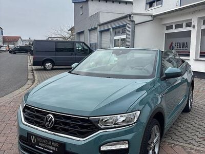 Gebraucht VW T-Roc Cabriolet R-line 150 PS (110 kW) 2021 Grün Cabrio