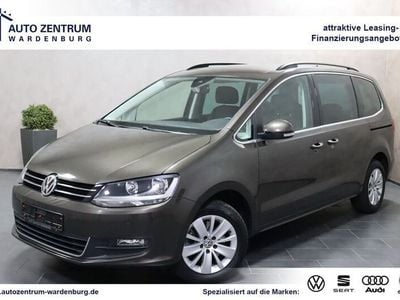 Gebraucht VW Sharan Comfortline 150 PS (110 kW) 2019 Black oak brown metallic Van / Kleinbus