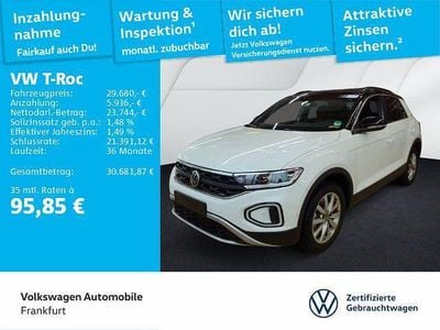 Second-hand VW T-Roc IQ Drive 150 CP (110 kW) 2025 Alb SUV