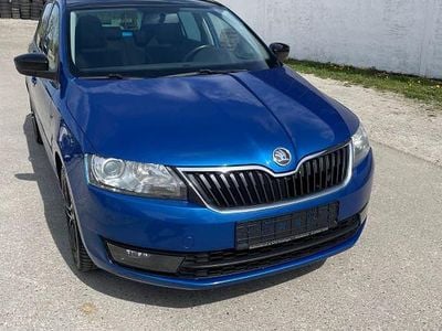 Usata Skoda Rapid 110 CV (80 kW) 2014 Blu Utilitaria
