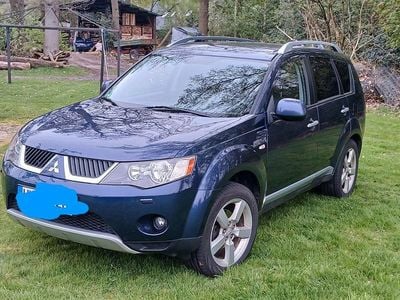 Usata Mitsubishi Outlander Intense 156 CV (114 kW) 2008 Blu SUV