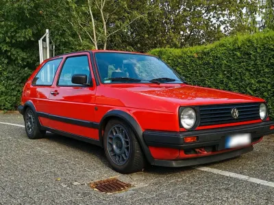 Gebraucht VW Golf III 70 PS (51 kW) 1992 Rot Kleinwagen