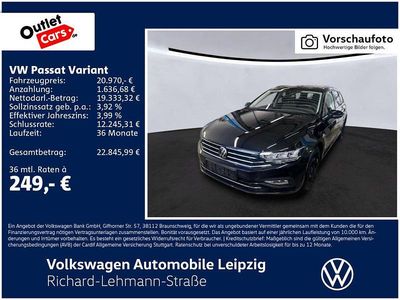 Schwarz Gebraucht 2023 VW Passat Business Kombi | 20.970 € (Fairer Preis)