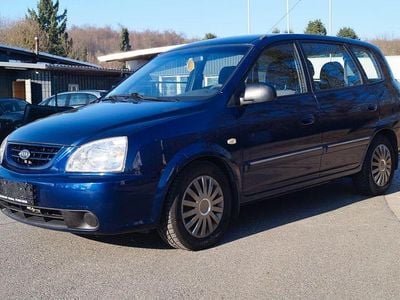 Gebraucht Kia Carens LX 140 PS (102 kW) 2006 Blau Van / Kleinbus