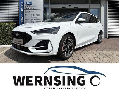Gebraucht Ford Focus ST-Line X 155 PS (114 kW) 2022 Frost weiß Kombi