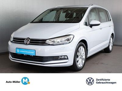 Silber Gebraucht 2018 VW Touran Highline Van / Kleinbus | 18.480 € (Guter Preis)