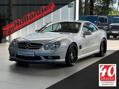 Usata Mercedes SL55 AMG AMG 476 CV (350 kW) 2002 Argento Cabrio