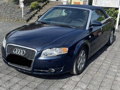 Usata Audi A4 Cabriolet Sport 179 CV (131 kW) 2008 Blu Cabrio