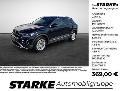 Second-hand VW T-Roc Style 150 CP (110 kW) 2025 Negru SUV