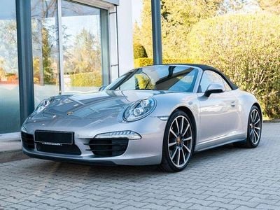 Gebraucht Porsche 911 Carrera 4 Cabriolet Sport 349 PS (256 kW) 2015 Silber Cabrio
