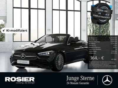 Gebraucht Mercedes CLE200 Advanced Plus 204 PS (150 kW) 2025 Schwarz / obsidianschwarz Cabrio