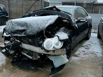 gebraucht Mercedes CLK350 Coupe Schlachtfest Teilespender Schwarz