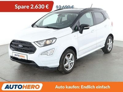 Gebraucht Ford Ecosport ST-Line 140 PS (102 kW) 2018 Weiß SUV