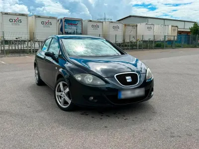 Gebraucht Seat Leon 125 PS (91 kW) 2009 Schwarz Kleinwagen