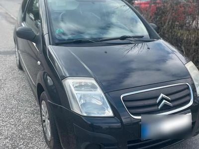 Gebraucht Citroën C2 60 PS (44 kW) 2009 Schwarz Kleinwagen