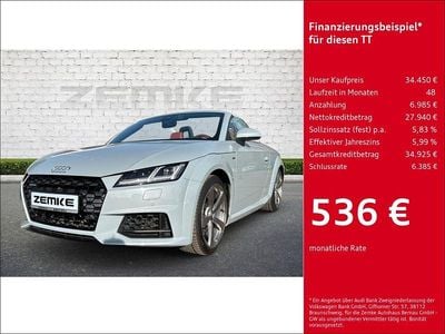 Gebraucht Audi TT Roadster Ambiente 245 PS (180 kW) 2019 Grau Cabrio