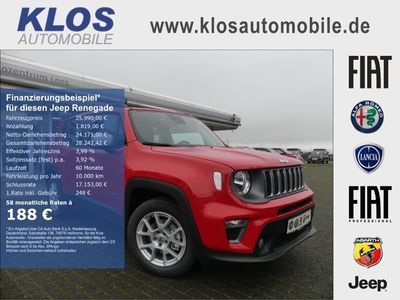 gebraucht Jeep Renegade LIMITED e-HYBRID 1.5 GSE DCT WINTER KAMERA