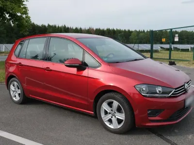 Gebraucht VW Golf Sportsvan 110 PS (80 kW) 2014 Rot Van / Kleinbus