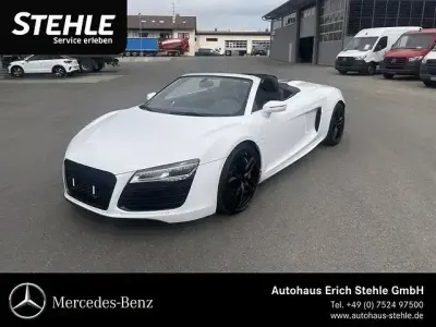 Gebraucht Audi R8 Spyder Sport 525 PS (386 kW) 2015 Weiß Cabrio