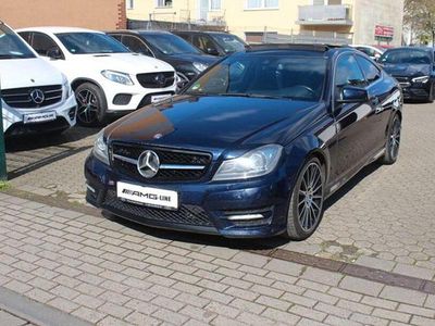 Usata Mercedes C220 AMG Edition 1 170 CV (125 kW) 2013 Blu Coupé