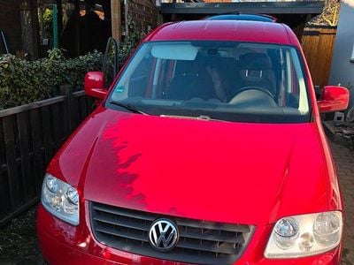 Brugt VW Caddy Maxi 105 HK (77 kW) 2010 Rød MPV