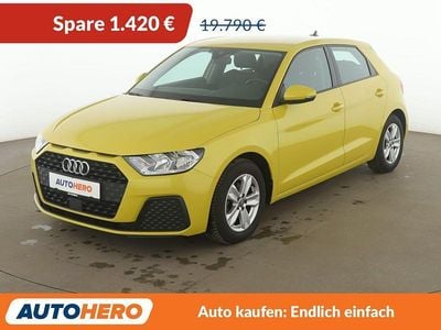 Gebraucht Audi A1 Sportback Comfort 116 PS (85 kW) 2019 Gelb Kleinwagen