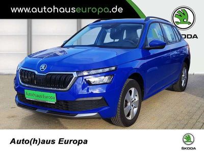 gebraucht Skoda Kamiq 1.0 TSI DSG Ambition KlimaA SHZ PDCv + h Tempomat 8fach bereift