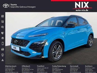 Gebraucht Hyundai Kona N Line 120 PS (88 kW) 2023 Schwarz SUV