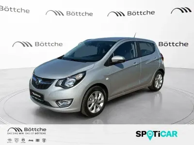 Gebraucht Opel Karl Exklusiv 75 PS (55 kW) 2015 Argon silber/ice silver (m2) Kleinwagen