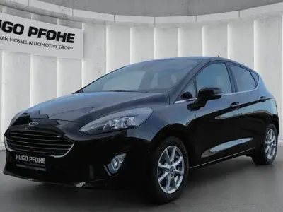 Gebraucht Ford Fiesta Titanium 125 PS (91 kW) 2021 Schwarz Kleinwagen
