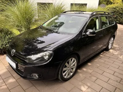 Gebraucht VW Golf VI Highline 122 PS (89 kW) 2011 Schwarz Kombi