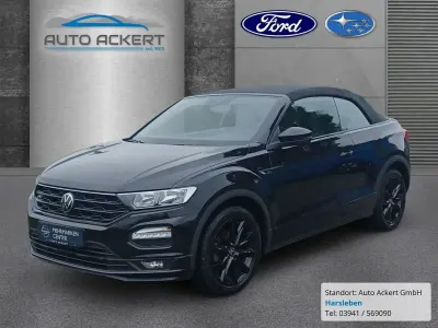 Używany VW T-Roc Cabriolet R-line 150 KM (110 kW) 2021 Czarny Kabriolet