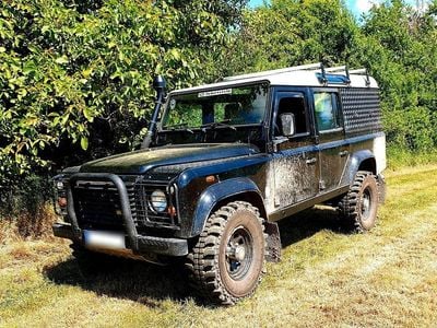 Gebraucht Land Rover Defender 122 PS (89 kW) 2002 Schwarz Kombi