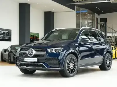 Gebraucht Mercedes GLE350 AMG line 194 PS (142 kW) 2021 Blau SUV