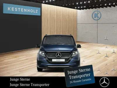 Neu Mercedes EQV300 Avantgarde 150 kW (204 PS) 2026 Blau Van / Kleinbus