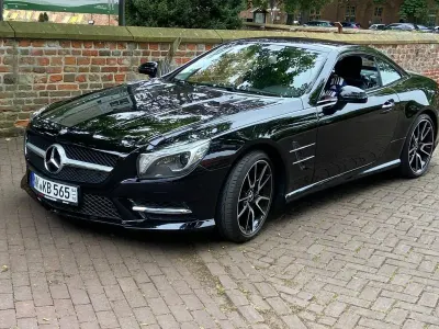 Gebraucht Mercedes SL500 435 PS (319 kW) 2013 Schwarz Cabrio