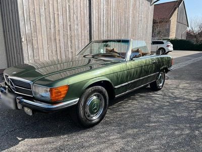 Gebraucht Mercedes SL350 190 PS (139 kW) 1972 Grün Cabrio