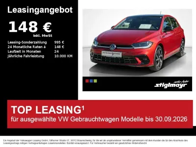 Gebraucht VW Polo Beats 95 PS (69 kW) 2024 Kings red metallic Kleinwagen