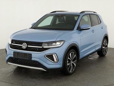 Clear blue metallic Neu 2025 VW T-Cross R-line SUV | 32.495 € (Fairer Preis)
