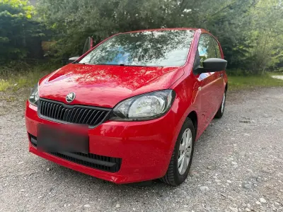 Gebraucht Skoda Citigo 60 PS (44 kW) 2012 Rot Kleinwagen