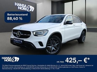 Gebraucht Mercedes GLC300e Night 306 PS (225 kW) 2022 Weiß Coupé