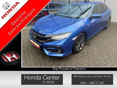 Gebraucht Honda Civic Elegance 126 PS (92 kW) 2021 Blau Limousine