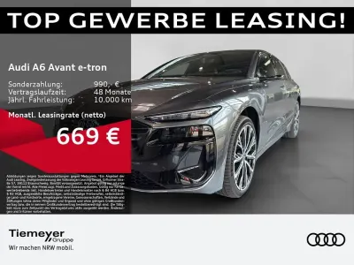 Nouă Audi A6 e-tron S-Line 269 kW (367 CP) 2026 Negru Break